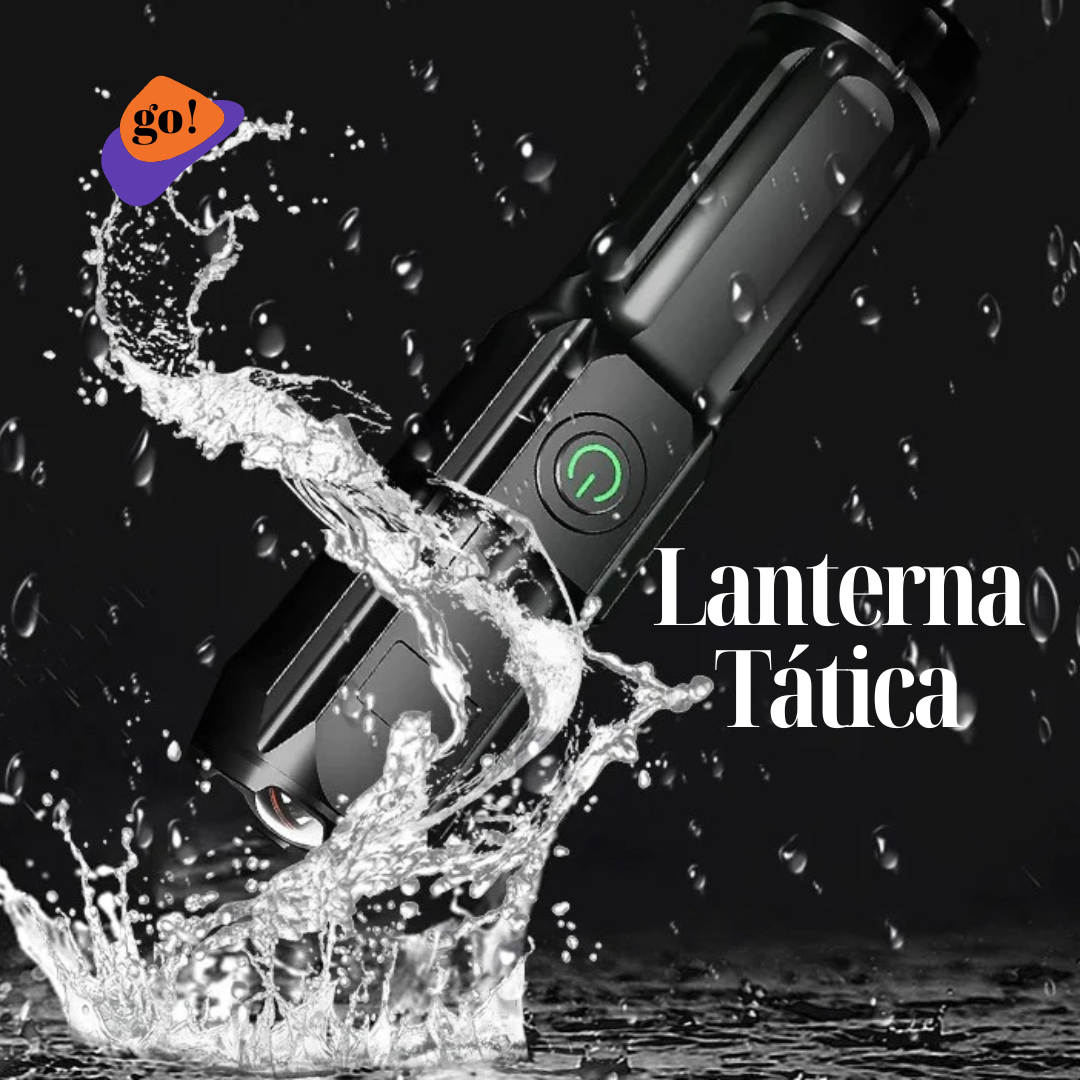 Lanterna Tática LED Portátil