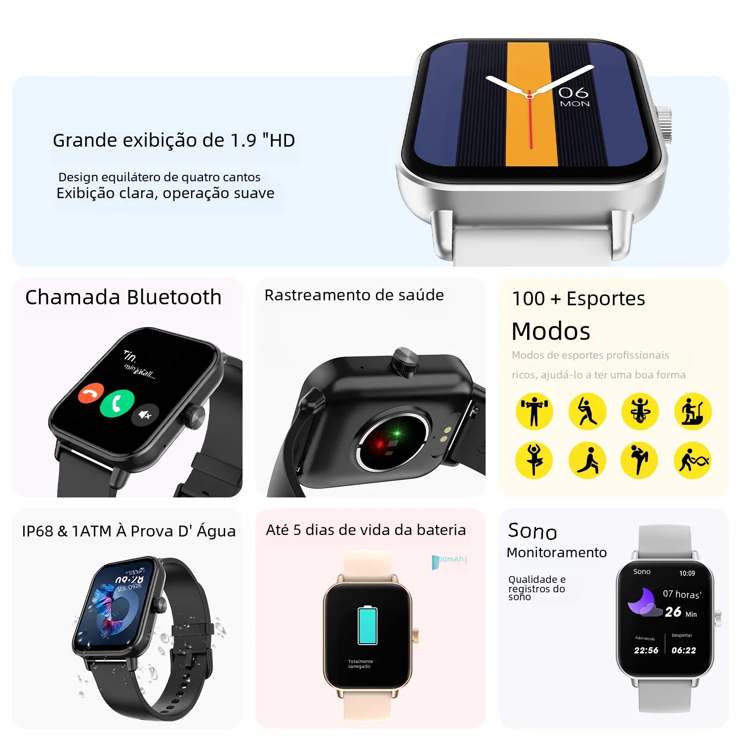 Smartwatch Esportivo - COLMI P81 Unissex