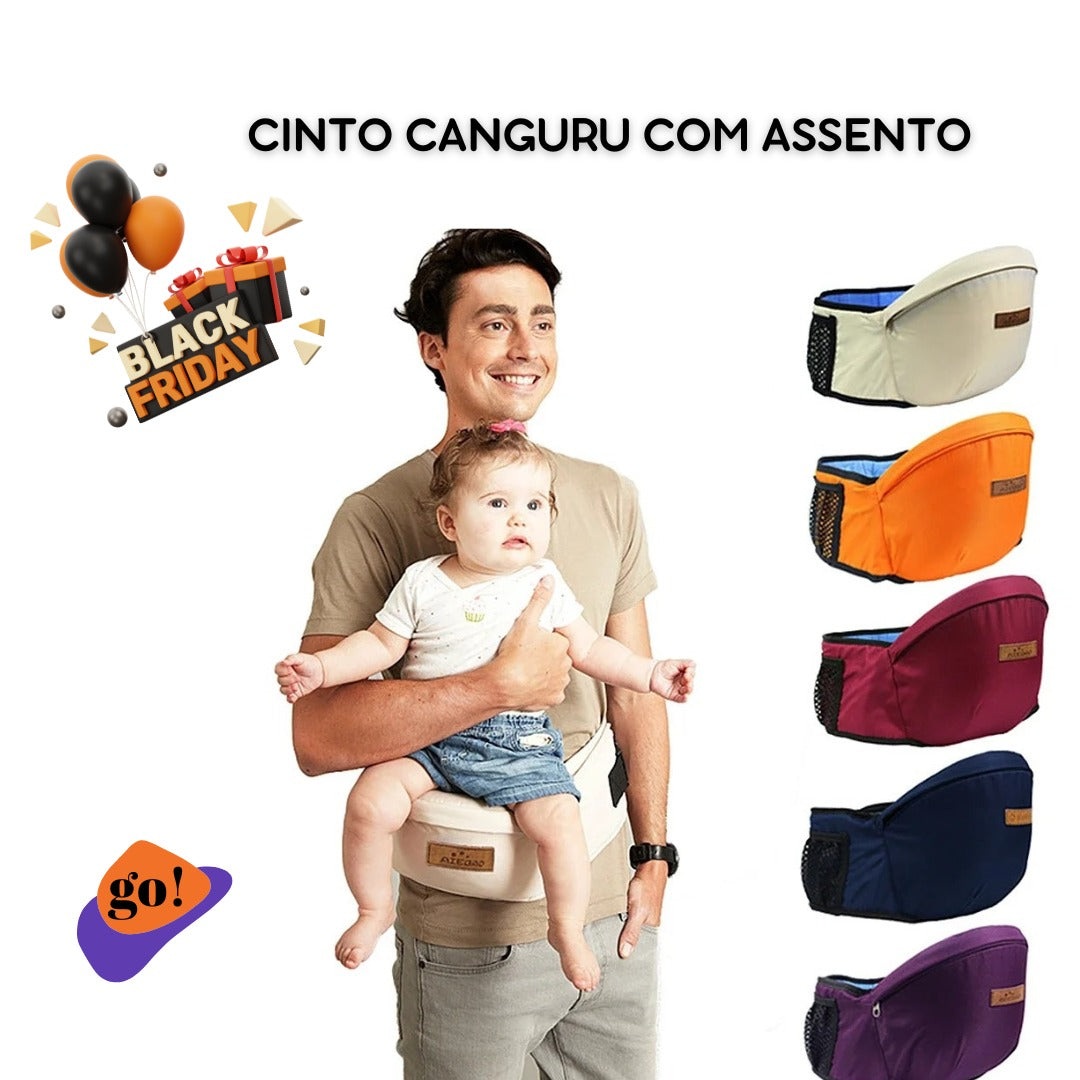 Cinto Estilo Canguru com Assento