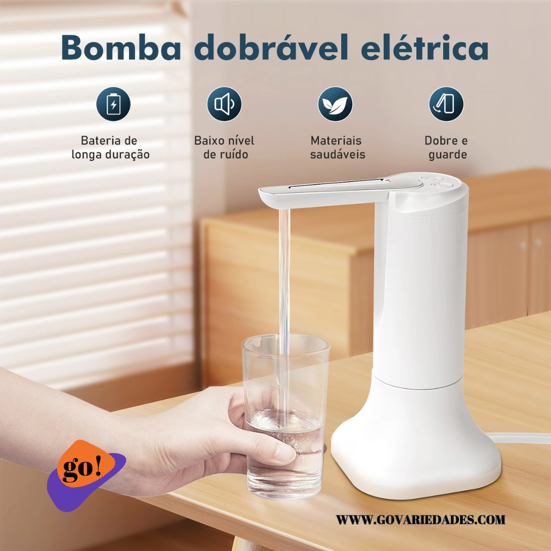 Dispenser Bomba Elétrica Premium - Garrafão de Água Automático